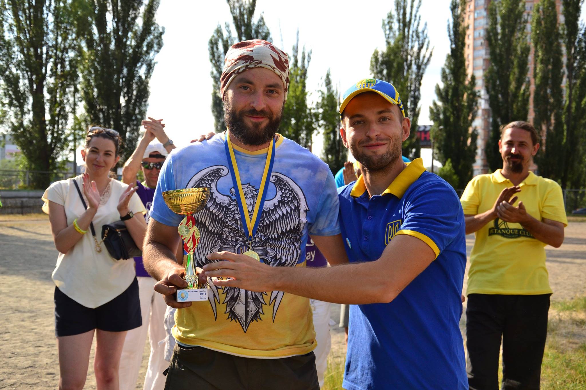 Сергій Денисенко — чемпіон України з петанку 2015