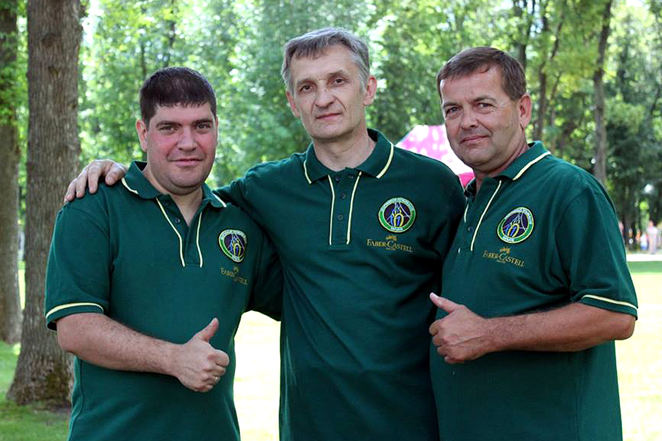 Чемпіонат України 2017, триплети, чоловіки