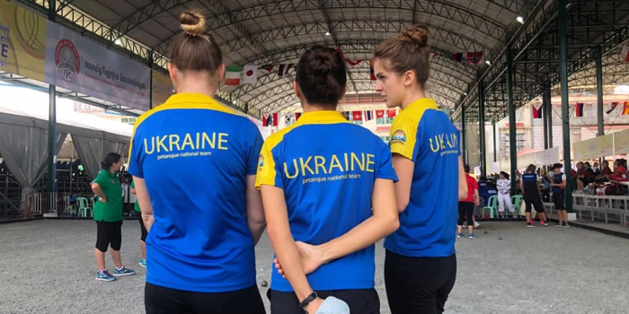 Українські жінки на Чемпіонаті Світу з петанку 2019 в Камбоджі